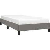  Okvir za krevet bez madraca tamnosivi 80x200 cm od tkanine | shoptok.hr