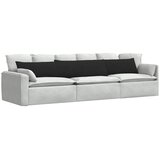  Jastučići za sofu 2 pcs Crna 200 x 40 cm tkanina | shoptok.hr
