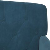  Ljubavni kauč s gumbima Plava 111 x 65 x 79 cm Baršun | Eponuda.ba