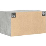 vidaXL Stenska omarica betonsko siva 70x42,5x40 cm inženirski les | Shoptok.si