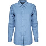 Polo Ralph Lauren KARRIE-LONG SLEEVE-SHIRT Plava Cijene