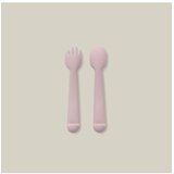 Interbaby silikonski set pribora za jelo Dark Pink | shoptok.hr