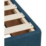 Box spring krevet s madracem plavi 100x200 cm baršunasti | shoptok.hr