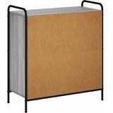  Kreveta Siva Sonoma 97 x 33 x 81 cm Konstruirano drvo - Siva Sonoma s 2 police 73 x 33 x 81 cm | shoptok.hr