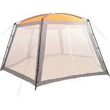Šator za bazen od tkanine 660 x 580 x 250 cm sivi | shoptok.hr