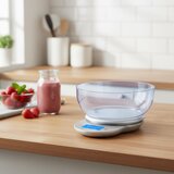 Eva Digitalna kuhinjska tehtnica s posodo 1g-5kg / srebrna / ABS, (5000267314) | Shoptok.si