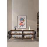 Hanah home komoda s ladicama, antracit Slike