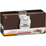 MEGA pakiranje Purina GOURMET A la Carte 60 x 85 g Recepti šefa kuhinje: piščanec, govedina, postrv, morski losos | shoptok.hr