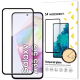 Wozinsky 9H kaljeno steklo za zaslon Samsung Galaxy A35 s črnim okvirjem, (21533862) | Shoptok.si