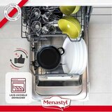  Lonac Menastyl Crna Glazirani emajlirani čelik | shoptok.hr