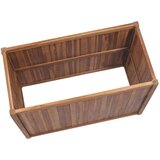 vidaXL Visoka greda 100x50x50 cm trdna tikovina | Shoptok.si