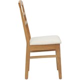 Stolac za blagovanje 2 pcs Prirodna i svijetla | shoptok.hr