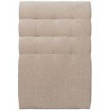 Sommeil de plomb 90 cm oblazinjeno vzglavje - Rjava Trpežno blago, (21612166) | Shoptok.si