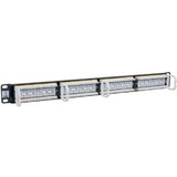 Intellinet 1U 24-port UTP Cat6 črn patch panel | Shoptok.si