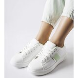 Gemre White sports shoes with mint accents Marei | shoptok.hr