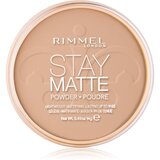Rimmel London Stay Matte dolgoobstojen kompakten puder 14 g odtenek 008 Cashmere Cene