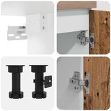  11-dijelni set kuhinjskih ormarića "Lyon" Staro drvo Inženirsko drvo | shoptok.hr