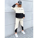 DStreet LOS ANGELES ladies tracksuit cream