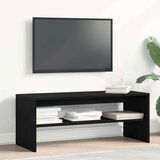 vidaXL TV ormarić crni hrast 100x40x40 cm konstruirano drvo Cijene