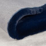 Flair Rugs Tamno plavo sintetičko krzno 200x290 cm Ivy Luxury Fur – | shoptok.hr