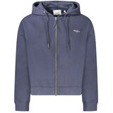 PepeJeans Ženska Plava Majica s Kapuljačom na Patentni Zatvarač | shoptok.hr