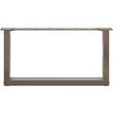  Noge za klub stolić U-oblik 2 kom Prirodni čelik 70 x (30-31) cm Čelik | shoptok.hr