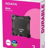 A DATA 2TB external SSD Durable SD620 Black Cijene