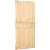  Klizna vrata s priborom za montažu 90 x 210 cm masivna borovina | shoptok.hr