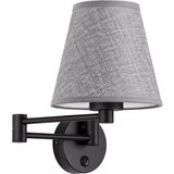 Brilagi Zidna lampa NUBILA 1xE27/15W/230V siva/crna Cene