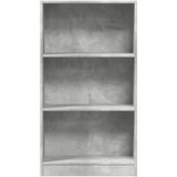 vidaXL Regal za knjige boja betona 60x24x109 cm konstruirano drvo | shoptok.hr