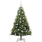  Umjetno rasklopivo božićno drvce 150 LED-a Zelena 120 cm | shoptok.hr