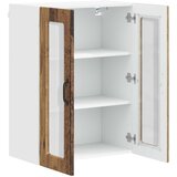  Zidni stakleni ormarić PORTO Staro drvo 60 x 31 x 80 cm | Eponuda.com