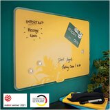 Leitz Stenska steklena tabla Cosy, 60 x 80 cm, rumena | Shoptok.si