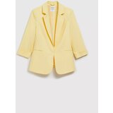 Moodo Women's blazer - light yellow | shoptok.hr