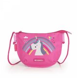  Torbica na rame 21x16x3 cm 0,6l-0,05 kg Rainbow Gabol roze | ePonuda.com