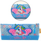 Pencil Case School Kit with Unicorn Blue 20 x 8.5cm | Shoptok.si