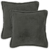  Presvlaka za jastuk 2 kom. HOUTEN Tamnosiva 60 x 60 cm Bouclé - Tamnosiva 60 x 60 cm 2 | shoptok.hr