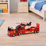 Vatrogasni set za spašavanje, kamion, vučni kamion, automobil, helikopter, svjetla, zvuk | shoptok.hr