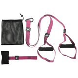 INF P3-2 Sport: Nastavljiv večfunkcijski trak za vadbo z elastično vrvjo Black + pink, (5000324065) Cene
