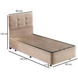 Hanah home krevet polo light brown (90 x 190)