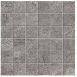 Regent mozaik pločica regent silver (30 x 30 cm, srebrnosive boje, mat) | shoptok.hr