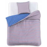 AmeliaHome Modra podaljšana posteljnina za zakonsko posteljo iz mikrovlaken 200x220 cm Marine -