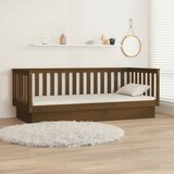  Dnevni ležaj smeđa boja meda 80 x 200 cm od masivne borovine | shoptok.hr