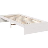  Dnevni krevet bez madraca bijeli 75x190 cm od masivne borovine | shoptok.hr