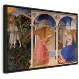  Slika - Fra Angelico – The Annunciation 120x80 U crnom drvenom okviru | shoptok.hr