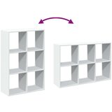 vidaXL Sobna pregrada / regal za knjige bijeli 69,5x29x103,5 cm drveni | shoptok.hr