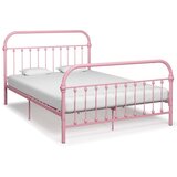  Okvir za krevet ružičasti metalni 160 x 200 cm | Shoptok.si
