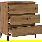  Komoda - Predalnik artisian hrast 60x35x70 cm konstruiran les, (21716597) | Shoptok.si