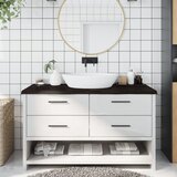 vidaXL Kupaonska radna ploča tamnosmeđa 140x60x(2-4) cm tretirano drvo Cijene