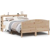 vidaXL Okvir kreveta bez madraca 140 x 200 cm od masivne borovine | shoptok.hr